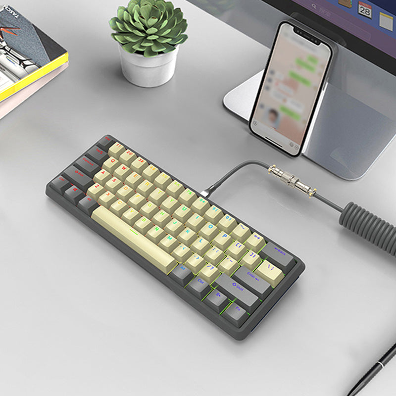CoolKiller CK181 Mini Gray DIY Mechanical Keyboard show