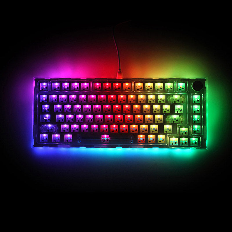 NextTime X75 Gasket DIY Kit RGB light