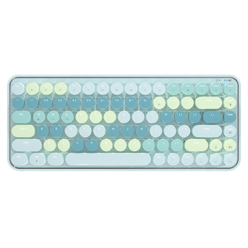 Ajazz K840T Mechanical Keyboard Green - Whatgeek