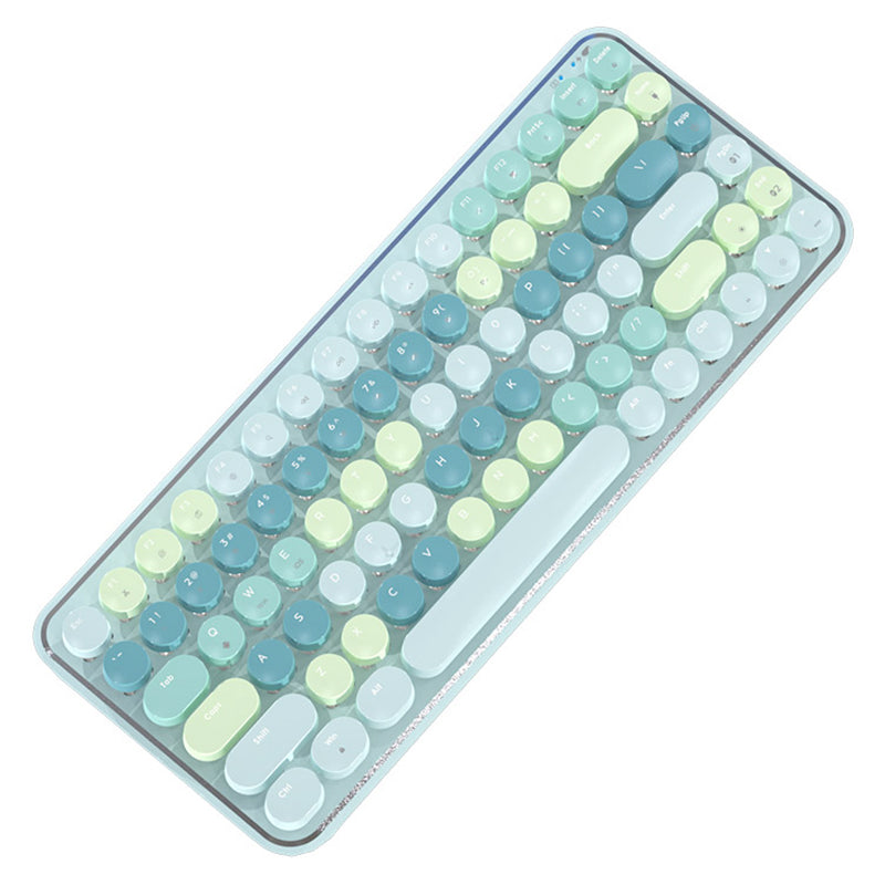 Ajazz K840T Mechanical Keyboard green details