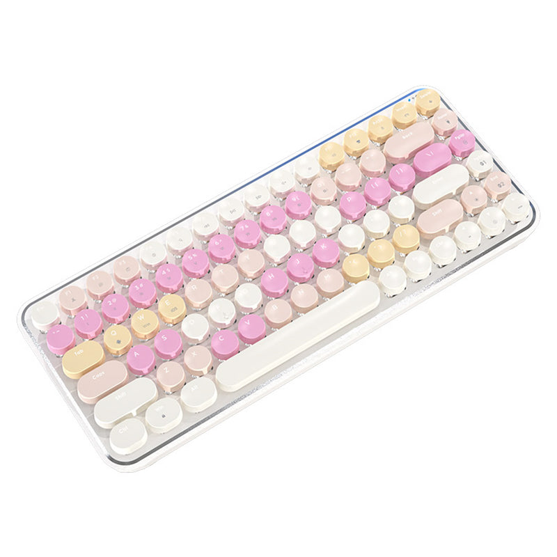 Ajazz K840T Mechanical Keyboard pink