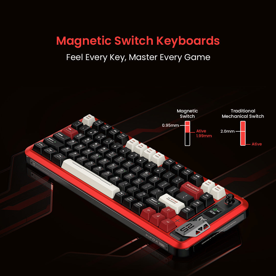 Hall-Effect Magnetic Switch Gaming Keyboard: High-Performance for Game