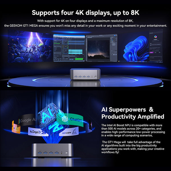 GEEKOM GT1 Mega AI Mini PC