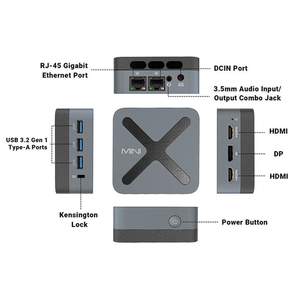 MINIX NEO Z97 Mini PC Triple 4K Display Support