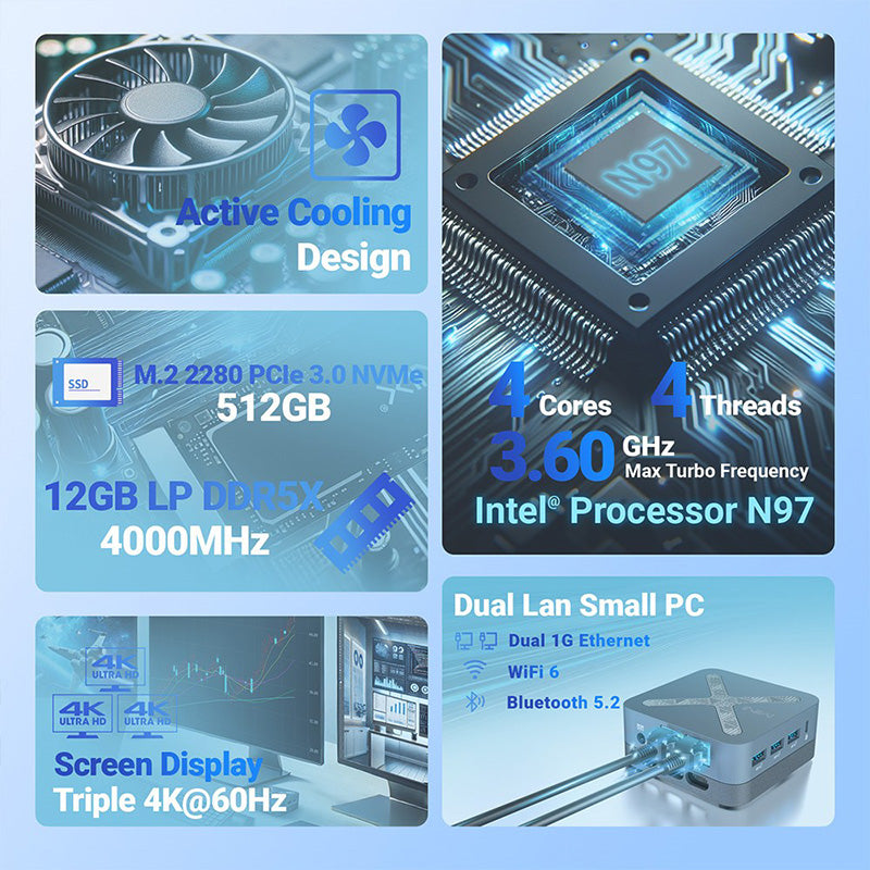 MINIX NEO Z97 Mini PC Triple 4K Display Support - WhatGeek