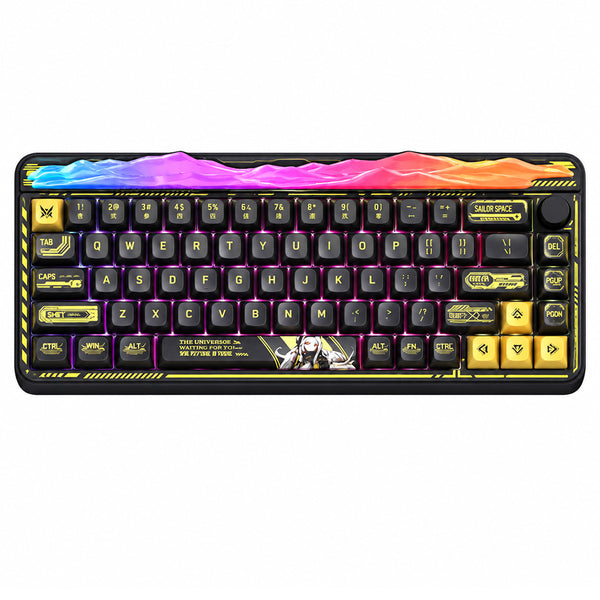 LEOBOG Hi65 Tri-Mode Wireless Aluminum Mechanical Keyboard Anime