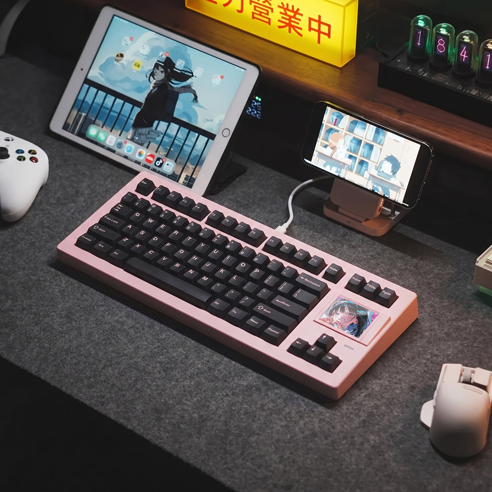 Ajazz AK870 Keyboard Unboxing and Review