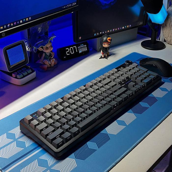 AULA F108 Pro Tri-mode LCD Display Mechanical Keyboard - WhatGeek