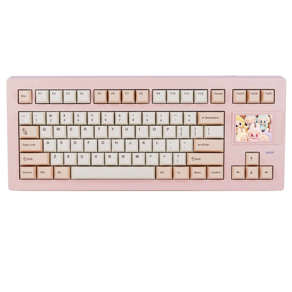 SP-STAR D82 PRO HiFi Wireless Mechanical Keyboard 2.4-inch Customizable IPS Screen