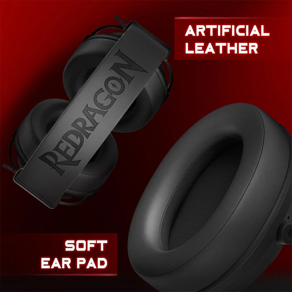 Redragon H389 3D Surround Sound Infinity-Mirror RGB Wired Gaming Headset