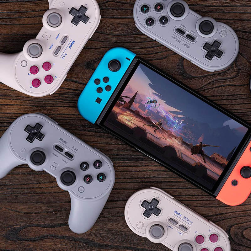 8BitDo Pro 2 Bluetooth Gaming Controller - WhatGeek