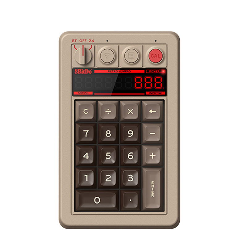 【新品】8BitDo Retro 18 Mechanical Numpad（N） 8BitDo Retro 18 Mechanical Numpad