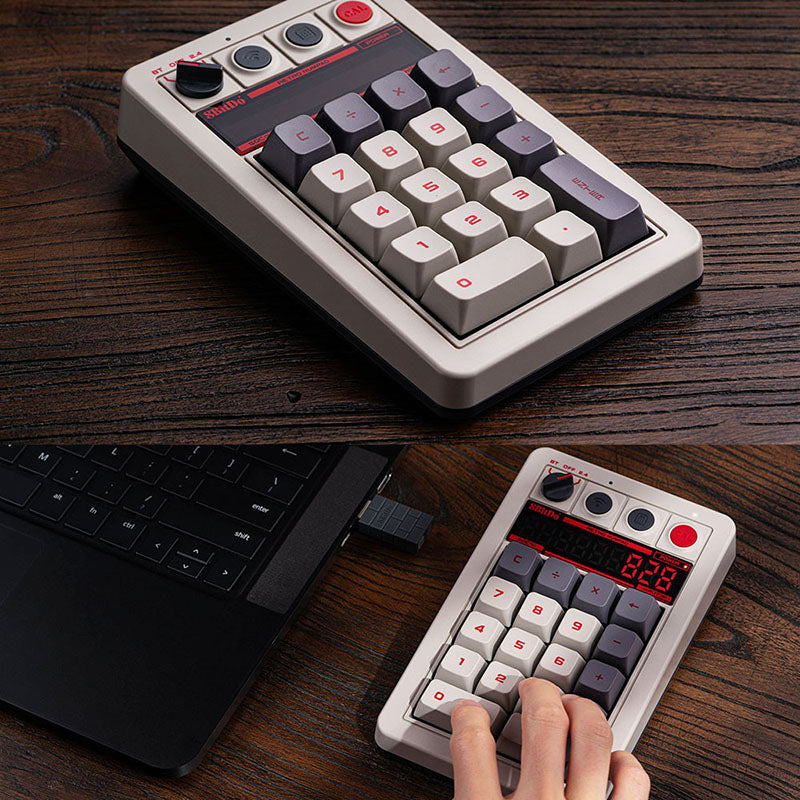 8BitDo Retro 18 Mechanical Numpad - WhatGeek