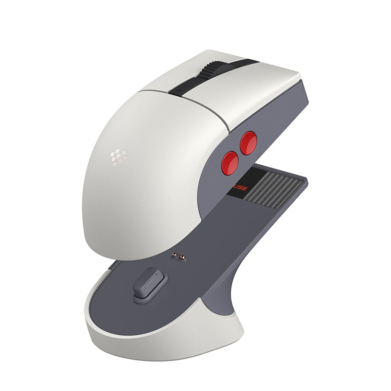 8BitDo Retro R8 Gaming Mouse N Edition with Charging Dock