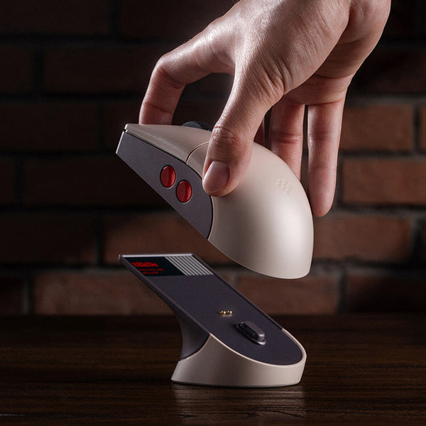 8BitDo Retro R8 Gaming Mouse N Edition with Charging Dock