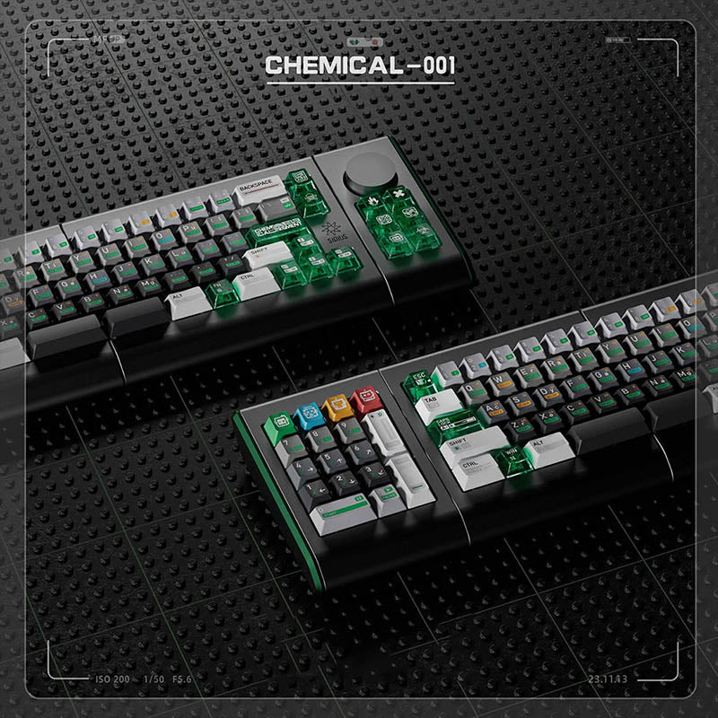 ACGAM FRONTIER Chemistry 001 PBT Cherry Keycaps - WhatGeek