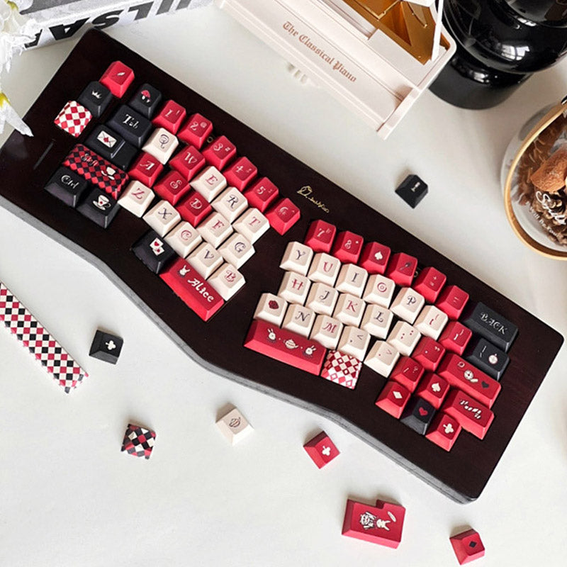 ACGAM Alice Retro Keycap Set Cherry Profile 142 Keys - WhatGeek