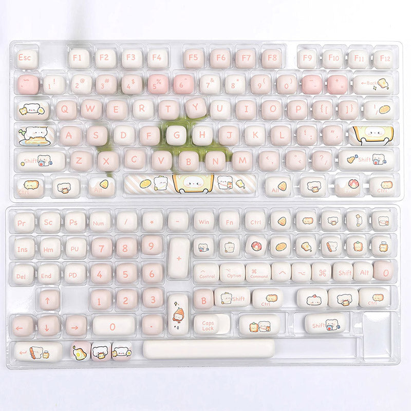 ACGAM Bread Bear MOG Profile Keycap Set - Thumbnail 4