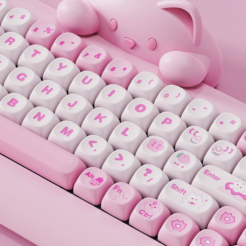 ACGAM C68 Kawaii Cat Hi-Fi Mechanical Keyboard - Thumbnail 5