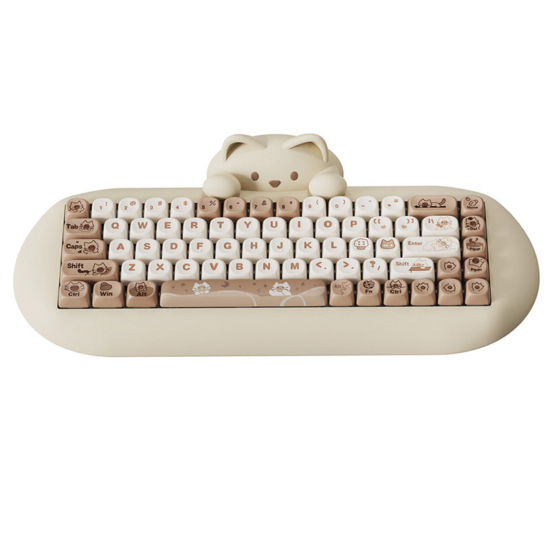 ACGAM_C68_Kawaii_Cat_Hi-Fi_Mechanical_Keyboard_Brown