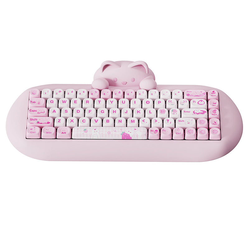 ACGAM_C68_Kawaii_Cat_Hi-Fi_Mechanical_Keyboard_Pink