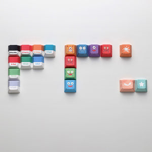 ACGAM Childhood Fantasy Keycap Set Cherry Profile 145 Keys