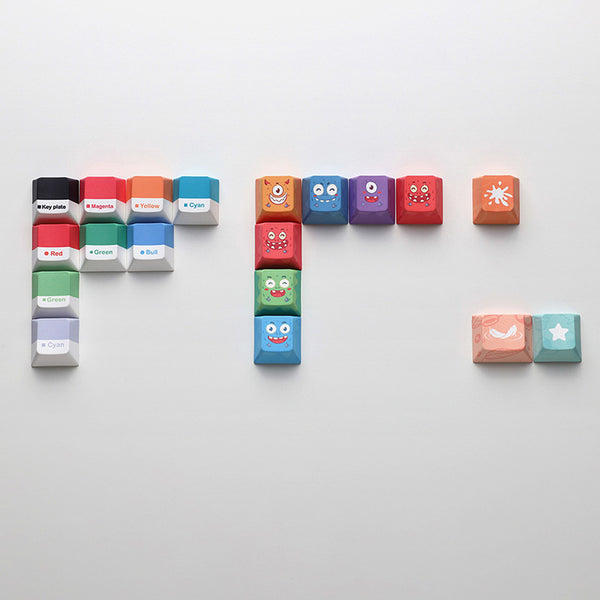 ACGAM Childhood Fantasy Keycap Set Cherry Profile 145 Keys