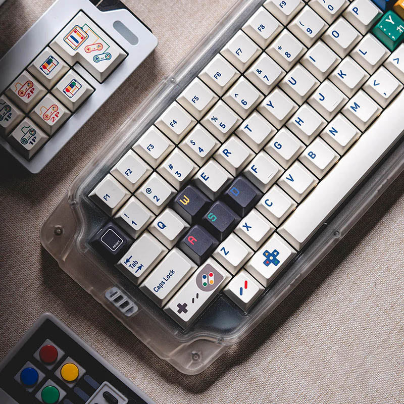 ACGAM FBB SFC 1990 Retro PBT Keycap Set - Thumbnail 5