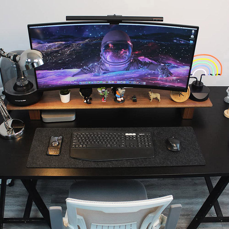 ACGAM Felt Desk Mat Large Mouse Pad Computer Desk Mat