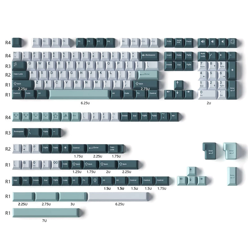 ISO Layout Keycaps