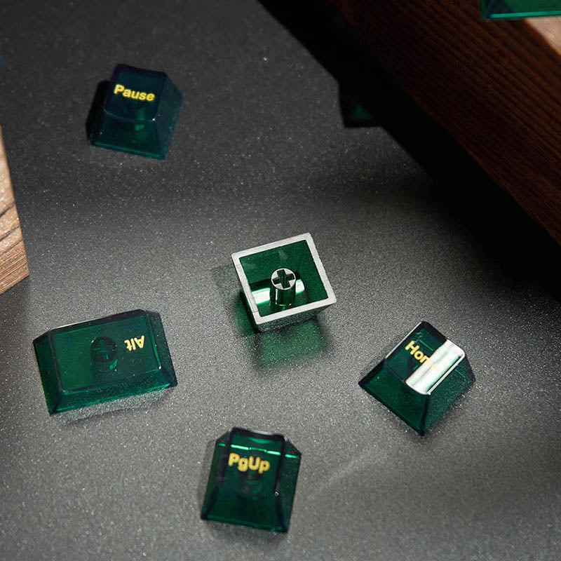 ACGAM_Jade_Transparent_Keycaps_Set_Green_12