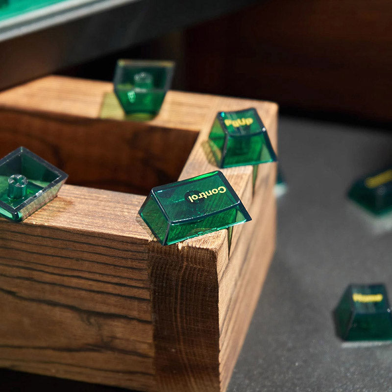 ACGAM_Jade_Transparent_Keycaps_Set_Green_13