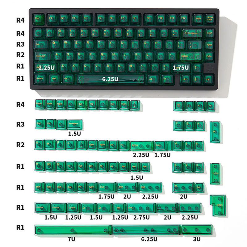 ACGAM_Jade_Transparent_Keycaps_Set_Green_1