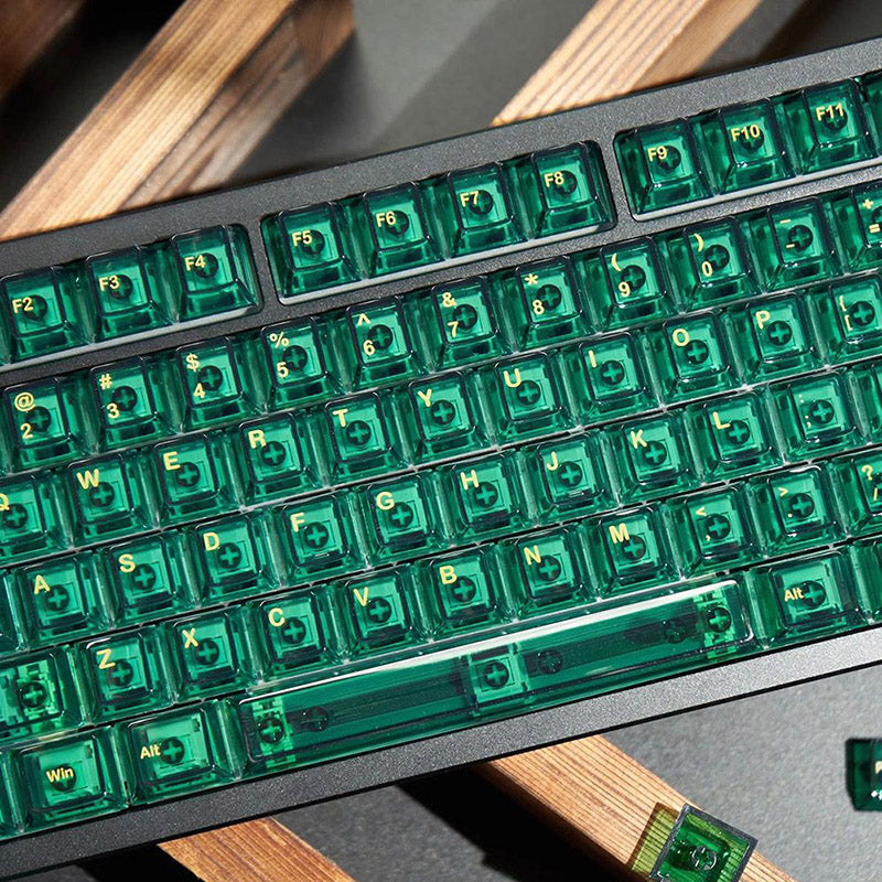 ACGAM_Jade_Transparent_Keycaps_Set_Green_9