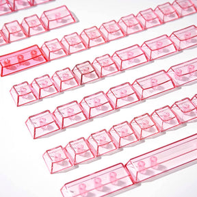 ACGAM Jade Cherry Profile Transparent Keycaps Set