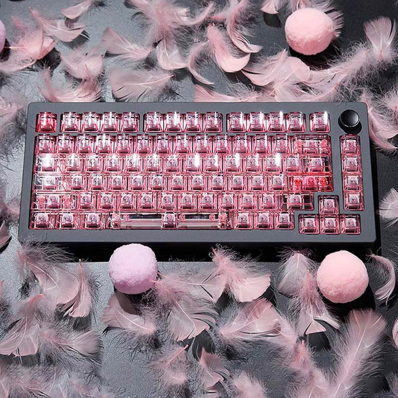 ACGAM_Jade_Transparent_Keycaps_Set_Pink_6