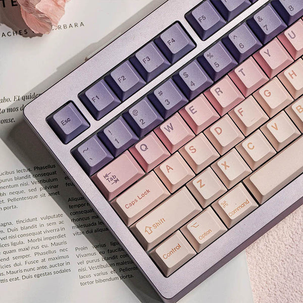 ACGAM Lavender Gradient Keycap Set Cherry Profile 149 Keys