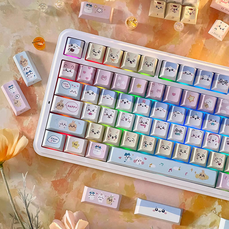 ACGAM_Maorbeng_Kawaii_Keycap_Set_Cherry_Profile_135_Keys_2