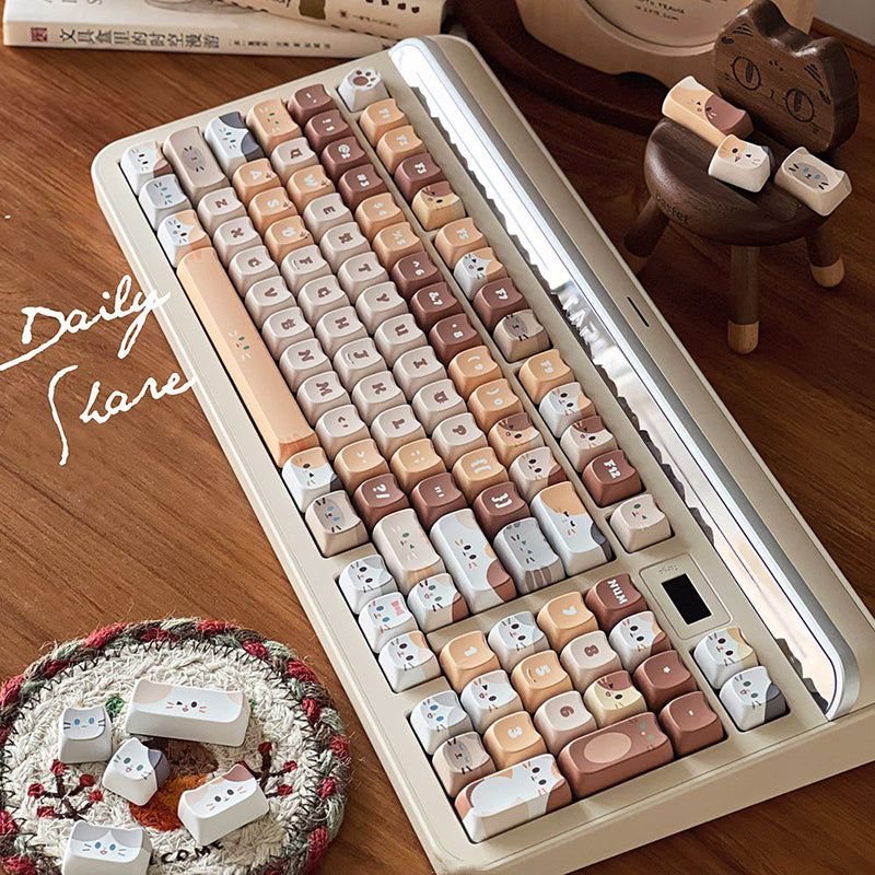 ACGAM SOULCAT Cat Stack MAO Profile PBT Keycap Set - Thumbnail 4