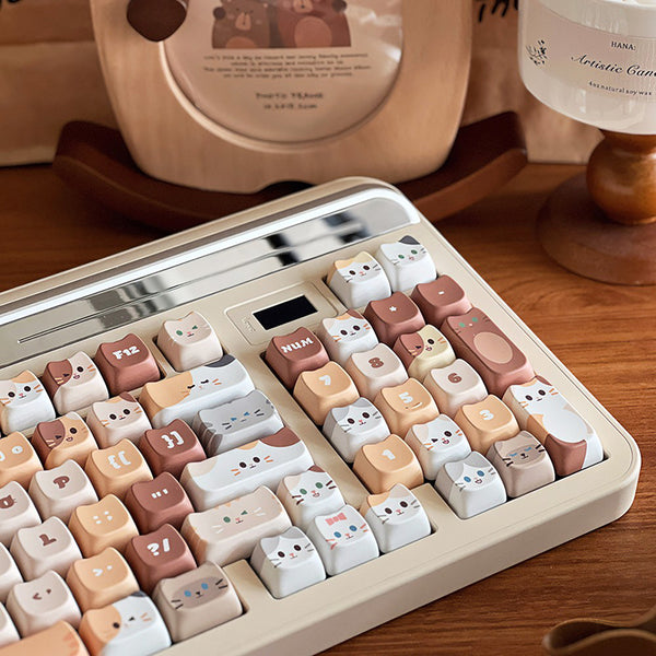 ACGAM SOULCAT Cat Stack MAO Profile PBT Keycap Set