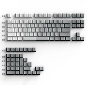 ACGAM Side Print Gradient Keycap Set Cherry Profile 121 keys Multiple Colors