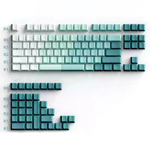 ACGAM Side Print Gradient Keycap Set Cherry Profile 121 keys Multiple Colors