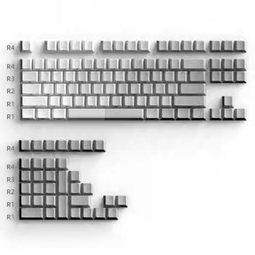 ACGAM Side Print Gradient Keycap Set Cherry Profile 121 keys Multiple Colors