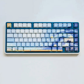 Varmilo Van Gogh Kirschprofil-Tastenkappen-Set, 130 Tasten