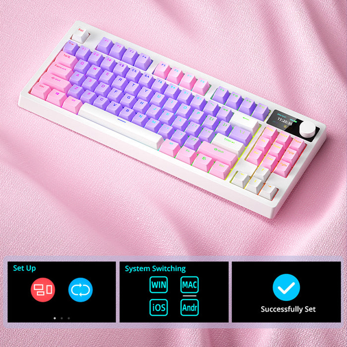 iBlancod YK830 Wireless Mechanical Keyboard WhatGeek