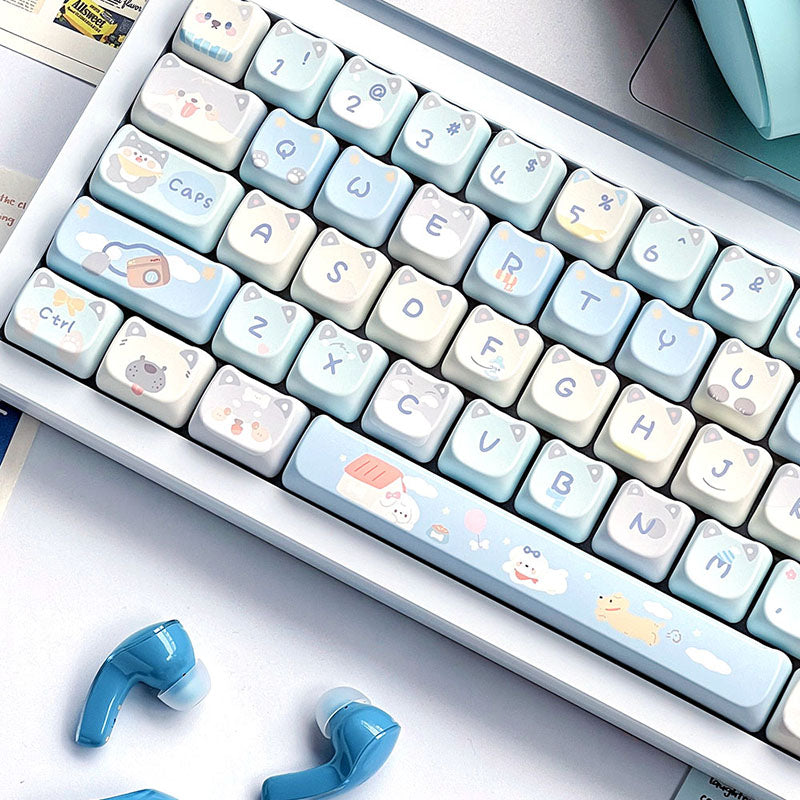 ACGAM x Maorbeng Happy Doggy MAO Profile Keycap Set - Thumbnail 3