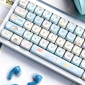 ACGAM x Maorbeng Happy Doggy MAO Profile Keycap Set 141 Keys
