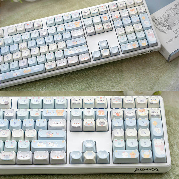 ACGAM x Maorbeng Happy Doggy MAO Profile Keycap Set 141 Keys