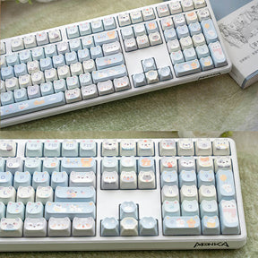 ACGAM x Maorbeng Happy Doggy MAO Profile Keycap Set 141 Keys