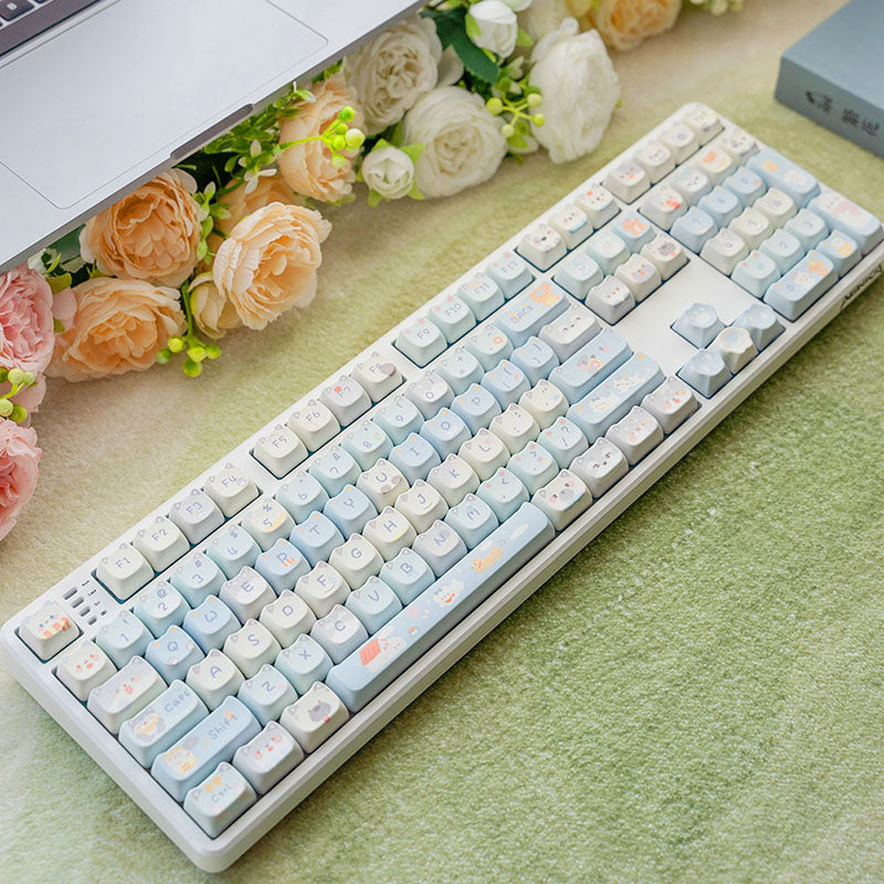 ACGAM x Maorbeng Happy Doggy MAO Profile Keycap Set - Thumbnail 2